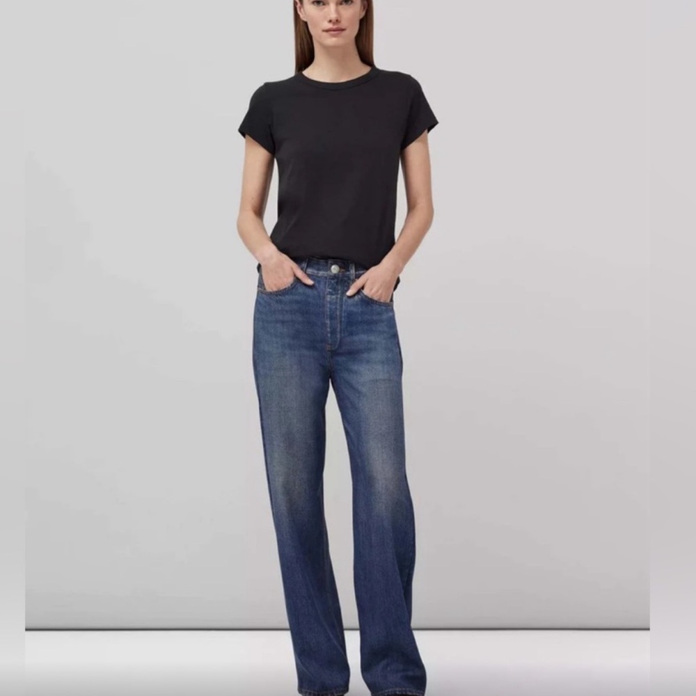 rag & bone Straight Leg Miramar Jeans in Light Wash